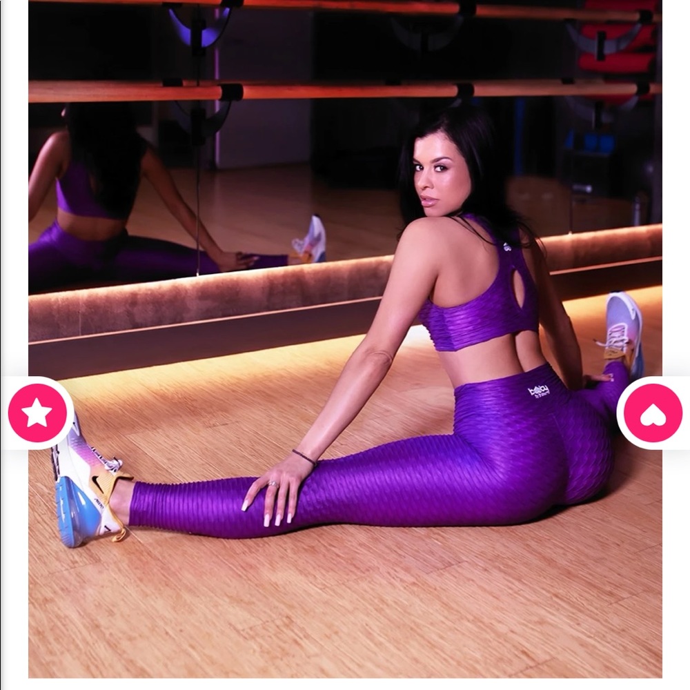 Booty by Brabants Amethyst Chrome leggings